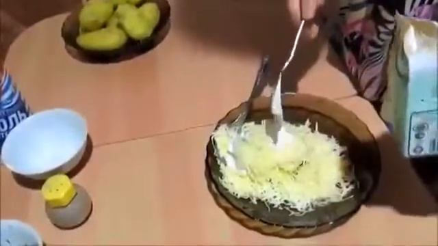 Чесночная   картошка