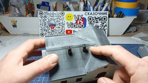 Макет вокзала в масштабе 1:87,станция РВЫ