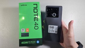 Распаковка Infinix Note 40
