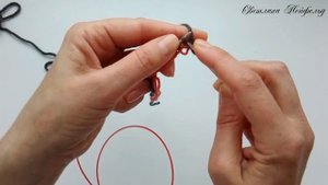 ИТАЛЬЯНСКИЙ НАБОР ПЕТЕЛЬ СПИЦАМИ С ДОПОЛНИТЕЛЬНОЙ НИТЬЮ☆РЕЗИНКА 1х1