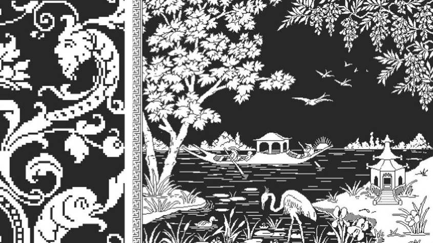 Art Deco (Арт-деко). Рукоделие, вышивка, вязание. Подборка №116. СТАРИННЫЕ СХЕМЫ.