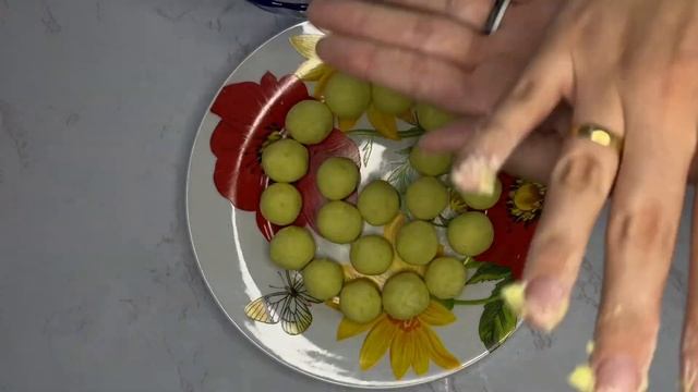 Картофельные шарики! Только картофель, кукурузный крахмал и немного сахара! Картофельные закуски!