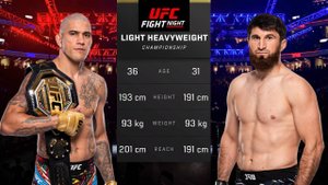 Алекс Перейра против Магомеда Анкалаева Полный бой - UFC 5