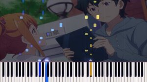 Eromanga Sensei Op - Hitorigoto | エロマンガ先生 Piano Synthesia