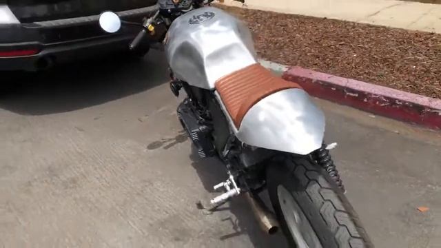 BMW k75 cafe racer LA смотреть онлайн