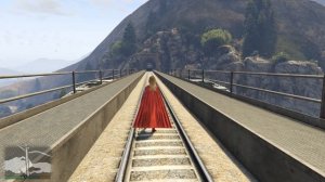 SUPERGIRL MELTS THE TRAIN - GTA 5 Mods