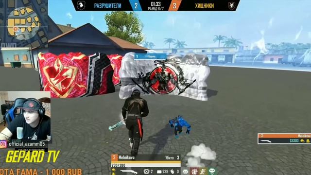 ТИКТОКЕРША ПОКАЗАЛА НЕВЕРОЯТНЫЙ СКИЛЛ И ПОПАЛА В ЧЕРНОТУ/АЗАММ В ШОКЕ ОТ ИГРЫ ДЕВУШКИ/FREE FIRE смотреть онлайн