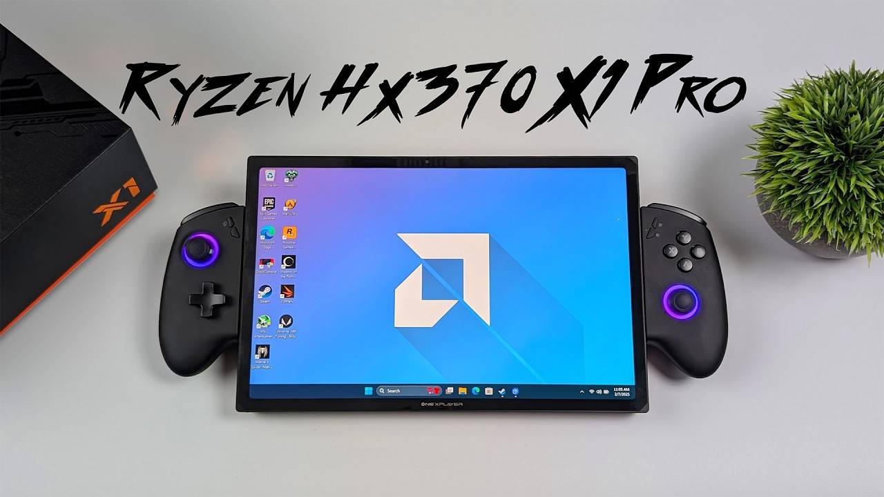 Ryzen Ai HX 370 OneXPlayer X1 Pro Hands On First Look смотреть онлайн