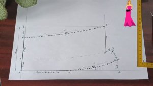 Построение выкройки, РУБАШЕЧНЫЙ воротник, цельнокроеный!