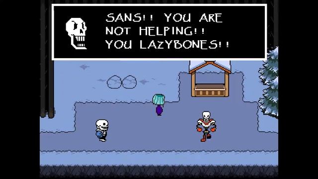 Undertale Sezon 1 Bölüm 2 Papyrus!!!! смотреть онлайн