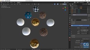 Drag and Drop Materials in Blender