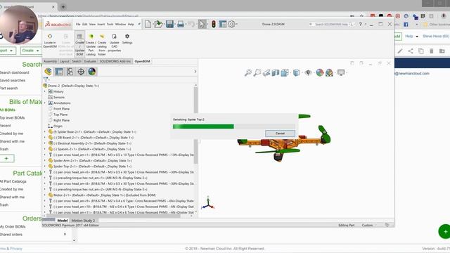 LIVE VIDEO - start using OpenBOM for Solidworks in 8 minutes смотреть онлайн