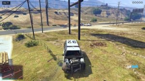 GTA 5 - FIVE STAR COP BATTLE RAMPAGE at SANDY SHORES POLICE STATION - GTA V POLICE SHOOTOUT