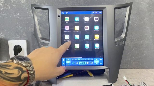 Магнитола в стиле Tesla (Тесла) для Subaru Outback, Legacy 2009 - 2013 смотреть онлайн