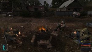 S.T.A.L.K.E.R. Ностальгия - Деревня новичков, Кордон. Разговоры у костра #stalker #сталкер