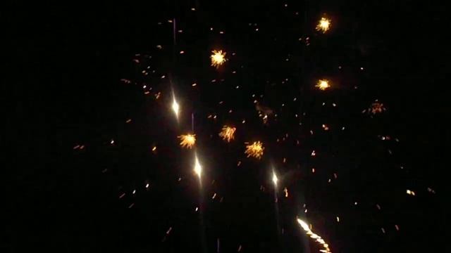 Новогодний салют в 3D смотреть онлайн