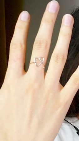 Кольцо за 10к из скрепки💍