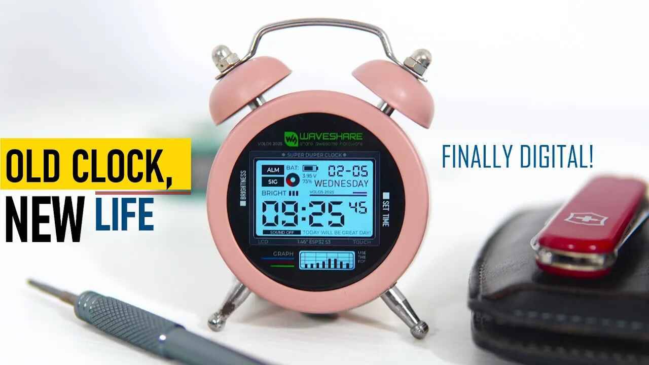 Не выбрасывайте старые часы - переведите их в цифровой формат! смотреть онлайн