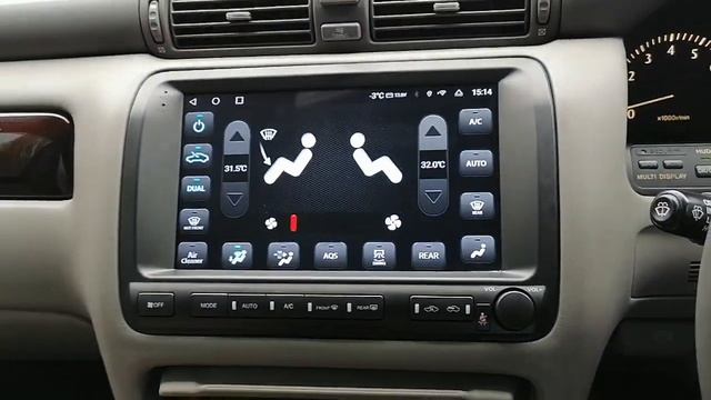 Магнитола для Toyota Crown 1999 - 2003 (обзор от клиента) Второй тип рамки. #megazvuk смотреть онлайн