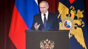 Владимир Путин выступил на ежегодном расширенном заседании коллегии МВД  [ 05.03.2025 ]