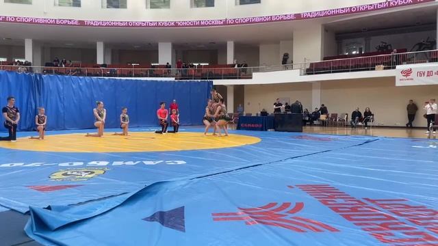 Анастасия участвует в Традиционном открытом кубке по спортивной борьбе ГБУ ДО «ФСО «Юность Москвы» смотреть онлайн