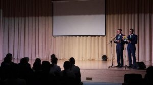 Выступление 4 курса.