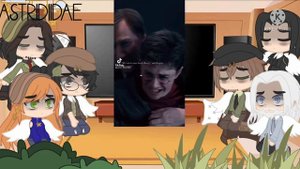 (HP) -» Dead Harry Potter characters react to Harry Potter tiktoks «-