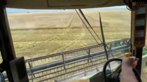 уборка и плюсы комбайна John Deere 9770sts