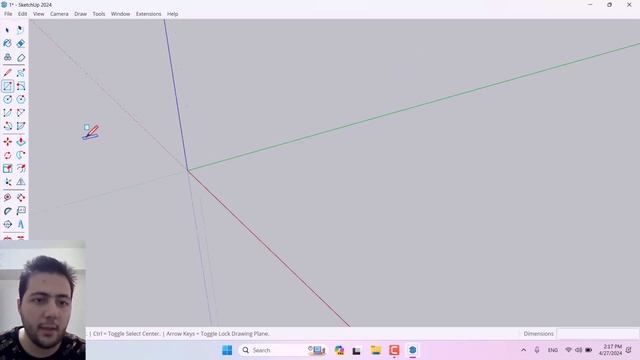 SketchUp 2024 Free Tutorial For Beginners: Full Guide Part 1