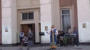 День Победы  у Октября в Смоленске. Праздничный концерт.