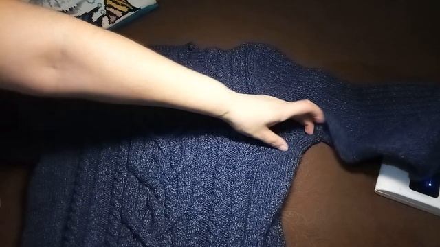 Готовые работы октября и процессы.Вязание спицами. смотреть онлайн