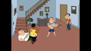 Family Guy - Joe vs Peter Cleveland & Quagmire Fight Scene