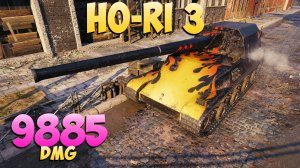 Ho-Ri 3 - 6 Фрагов 9.8K Урона - Сумасшедшая игра! - Мир Танков