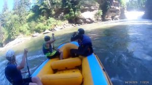 Рафтинг водопад Проби в Яремче