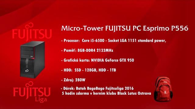 Micro-Tower Fujitsu PC Esprimo P556 смотреть онлайн