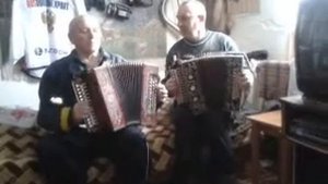 гармонисты Агеев Иван и Коськин Николай