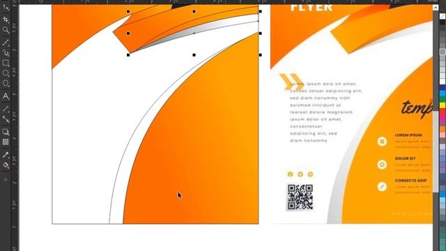 CREATE COVER PAGE DESIGN FOR PROJECT IN CORELDRAW | BUSINESS FLYER | DOCTOR DESIGN