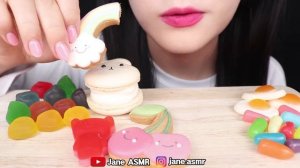 ASMR JELLY CANDY PARTY 젤리 캔디 파티 먹방 EATING SOUNDS