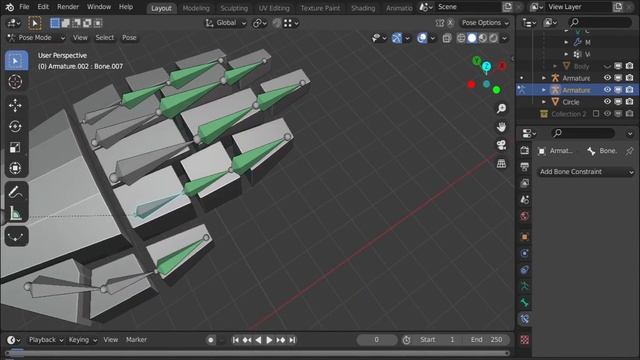 Rigging Low Poly arms [Blender 2.9]