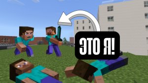 Жизнь школьника в майнкрафте подрался с гопниками [4 часть]