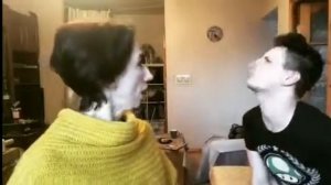 Мама и сын угар вайны. Мама я спелая вишня.