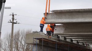 В Унече продолжается строительство нового путепровода