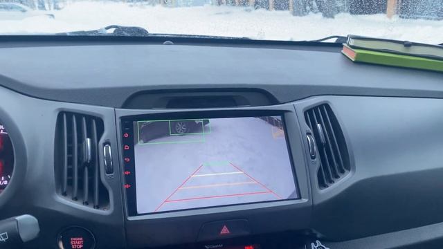 Камера заднего и переднего вида с функцией определения объектов #megazvuk смотреть онлайн