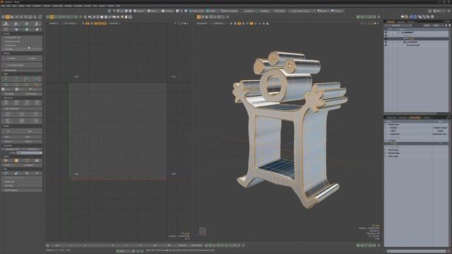 MODO  UV: Project from View