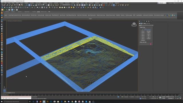 CAD Terrain Quick Retopology