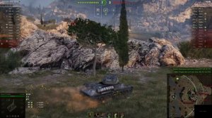 Позиция СТ на карте "Рудники" для новичка (Т-34-85М) World of Tanks