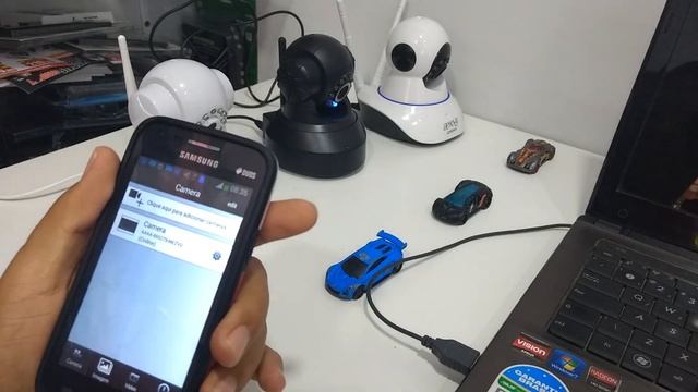 Testando Câmera IP WiFI Pela Rede Móvel 3G, 4G Canal L Gyn смотреть онлайн