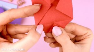Оригами Сердце ПОП ИТ | Антистресс из бумаги | Игрушка из бумаги