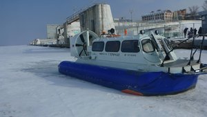Судно на воздушной подушке - уникальный транспорт Самары