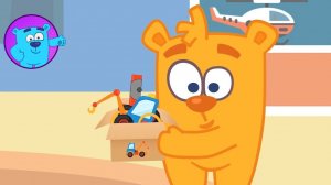 Мультики для детей. Мишки играют в машинки Мультик про машинки, Детские Мультики, Мультфильмы